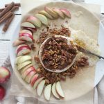 Baked Brie with Pumpkin Butter and Walnuts via JennySheaRawn.com