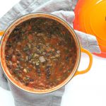 Ancient Grains and Kale Black Bean Soup via JennySheaRawn.com