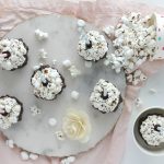 Dark Chocolate Dipped Popcorn Balls via JennySheaRawn.com