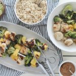 Sweet and Sour Scallop Kabobs via JennySheaRawn.com