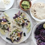 Grilled Fish Tacos with Charred Red Cabbage via JennySheaRawn.com