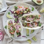 Blackened Salmon Tacos via JennySheaRawn.com
