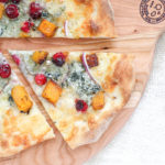A slice of harvest pizza